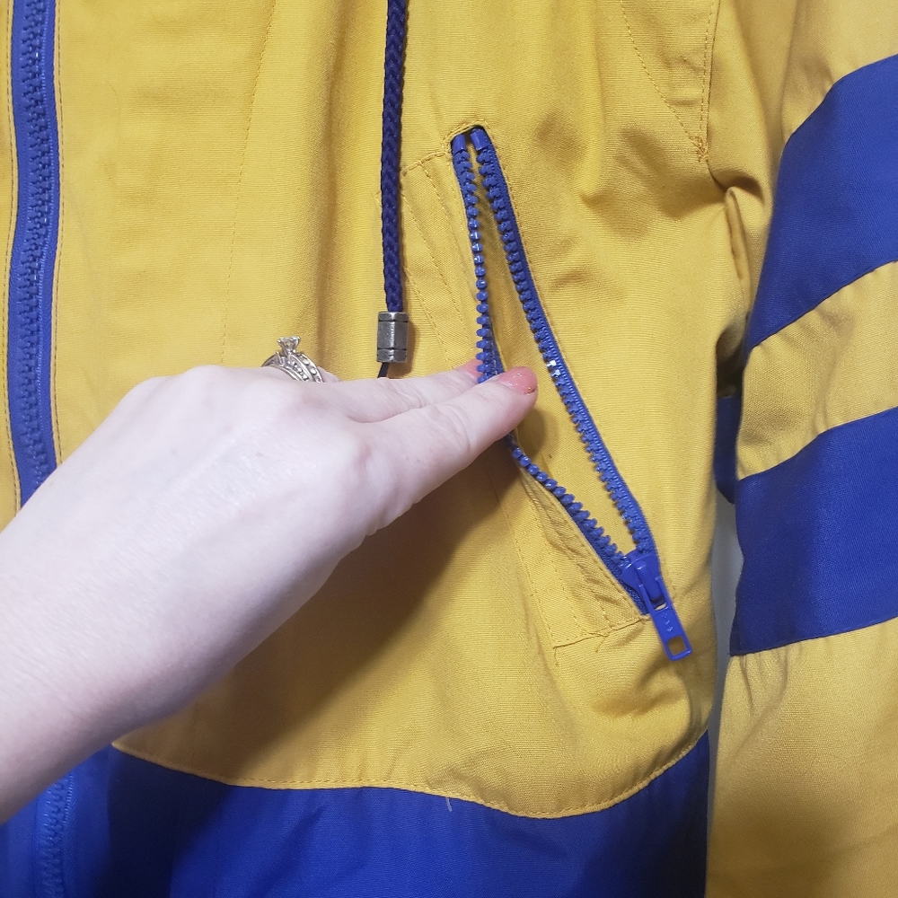 Vintage 80's Mulberry Street Sz L Full Zip Jacket - Picture 13 of 16